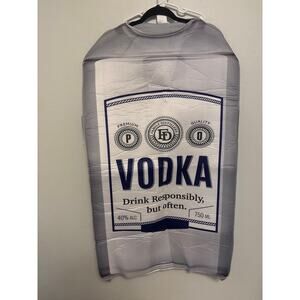 Vodka Bottle Costume – Funny Adult Halloween Party Outfit
